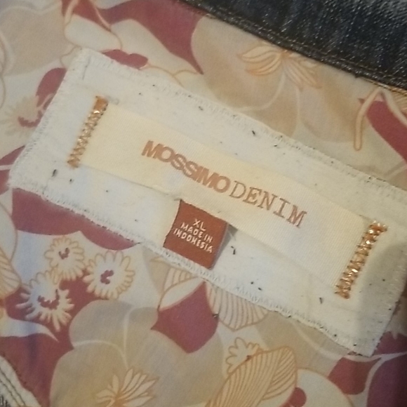 MOSSIMO DISTRESSED DENIM JACKET - Picture 11 of 13